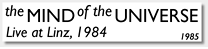 [Mind of the Universe]